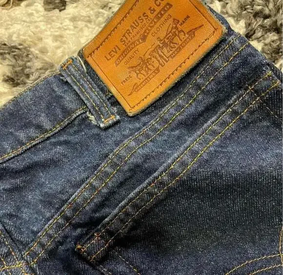 Vintage 80s Levi's For Men Skosh More Room 43549-0217 Jeans Made in USA - Picture 3 of 5